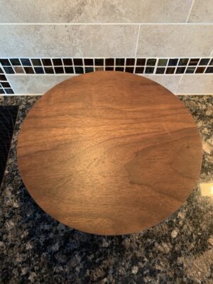 Pedestal Cake Stand (Walnut) - Image 2